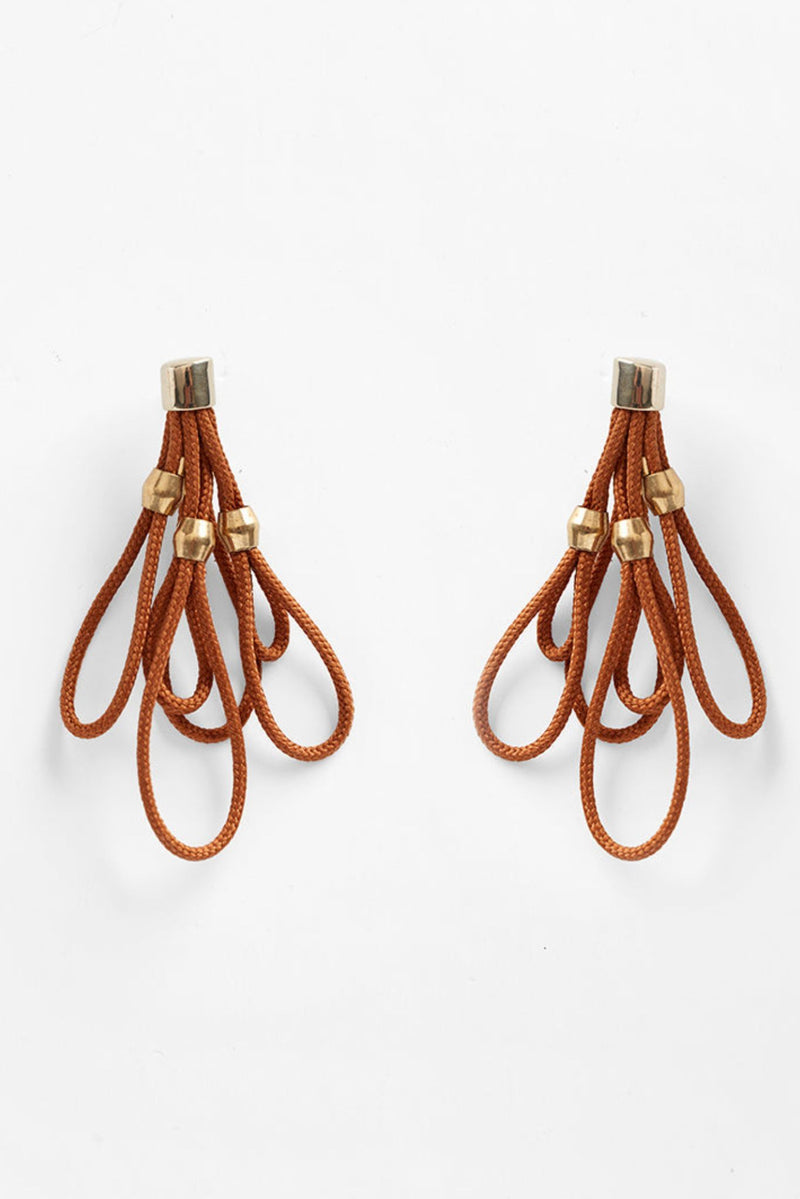 Camel Rope Earrings by Pichulik