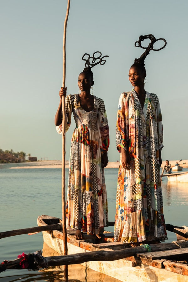 chinese dress ladies Mombasa Maxi Dress Style#5
