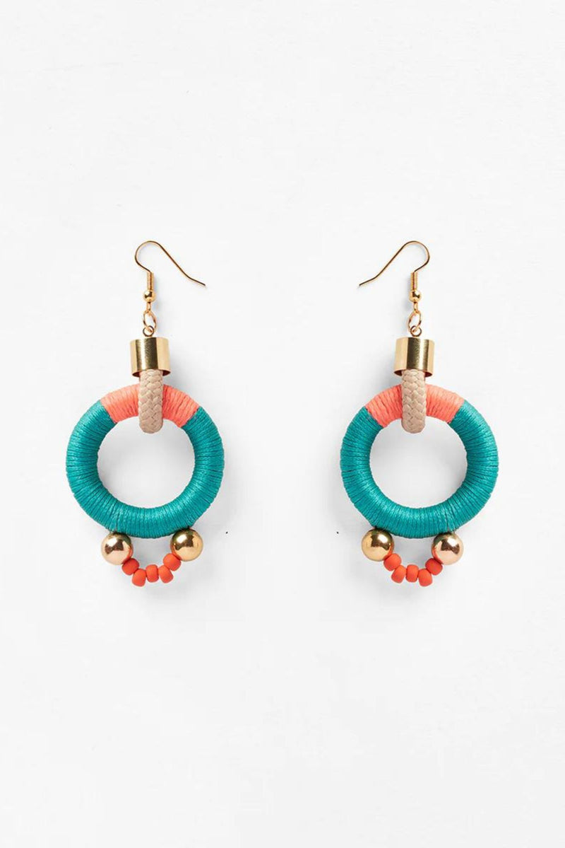 Pichulik Alpha Aqua Pink Earrings for Ichyulu