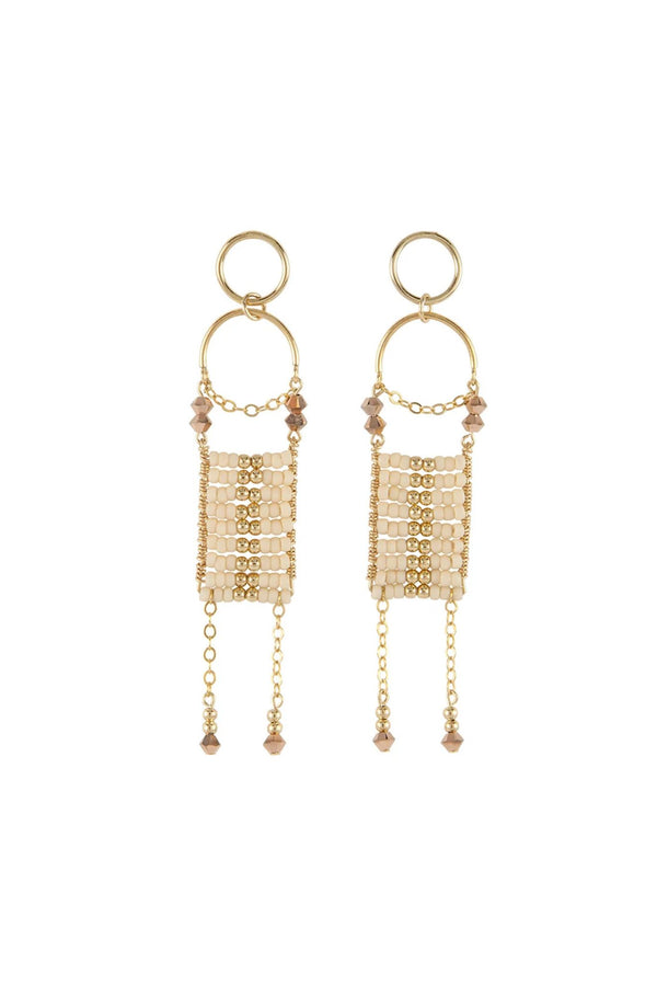 Sidai Beaded Olkaria Pendant Earrings for Ichyulu