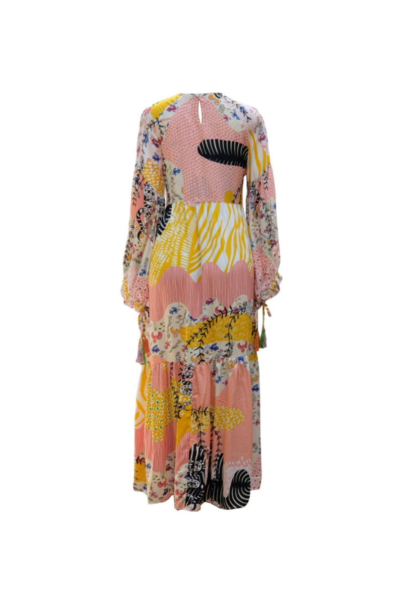Asha Eleven Kilifi Maxi Print Dress
