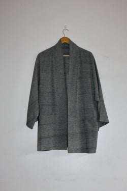 Grey Handwoven Lokol Jacket