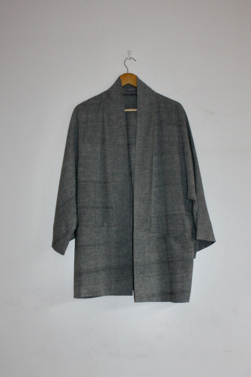 Grey Handwoven Lokol Jacket