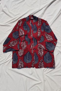 Lokol Jacket Made in Kenya Ankara Print