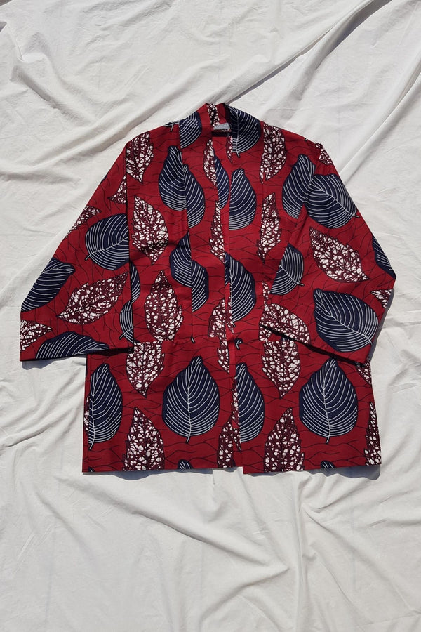 Lokol Jacket Made in Kenya Ankara Print