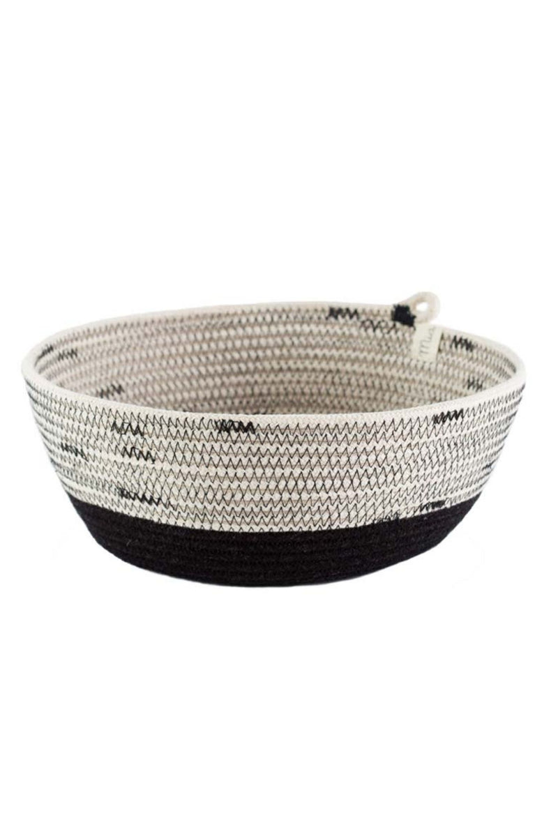 Cotton rope basket bowl
