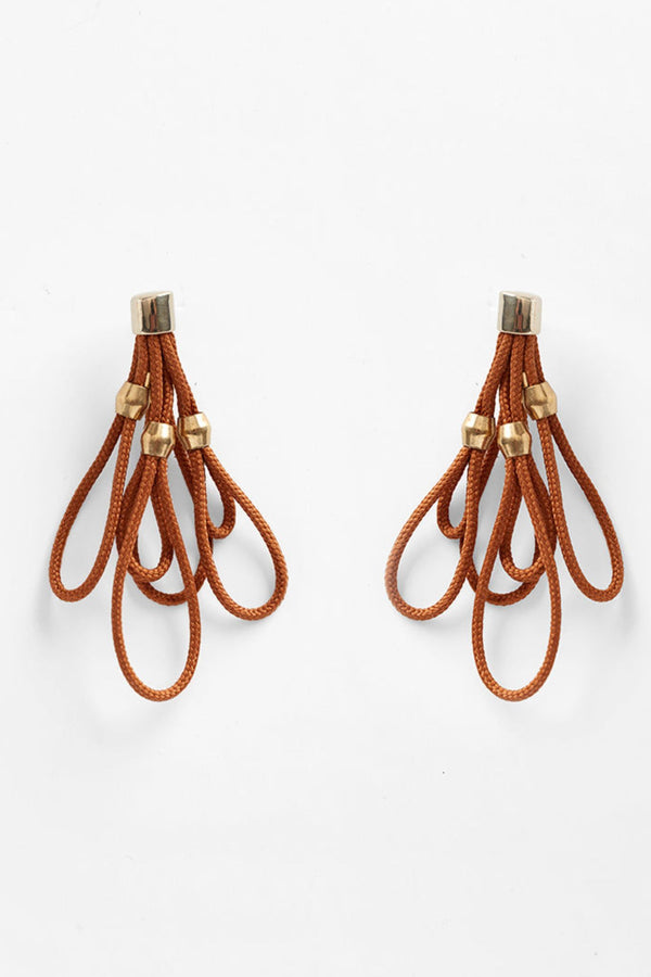 Camel Rope Earrings by Pichulik