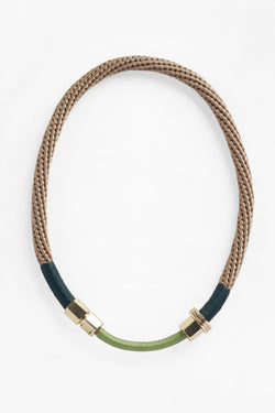 Pichulik Thin Beige Rope Necklace