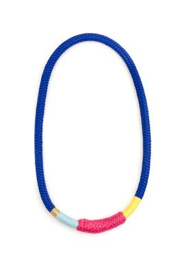 Blue Ndebele Necklace